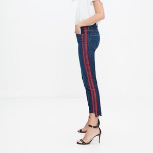 Mother insider crop step fray jeans 29 high rise